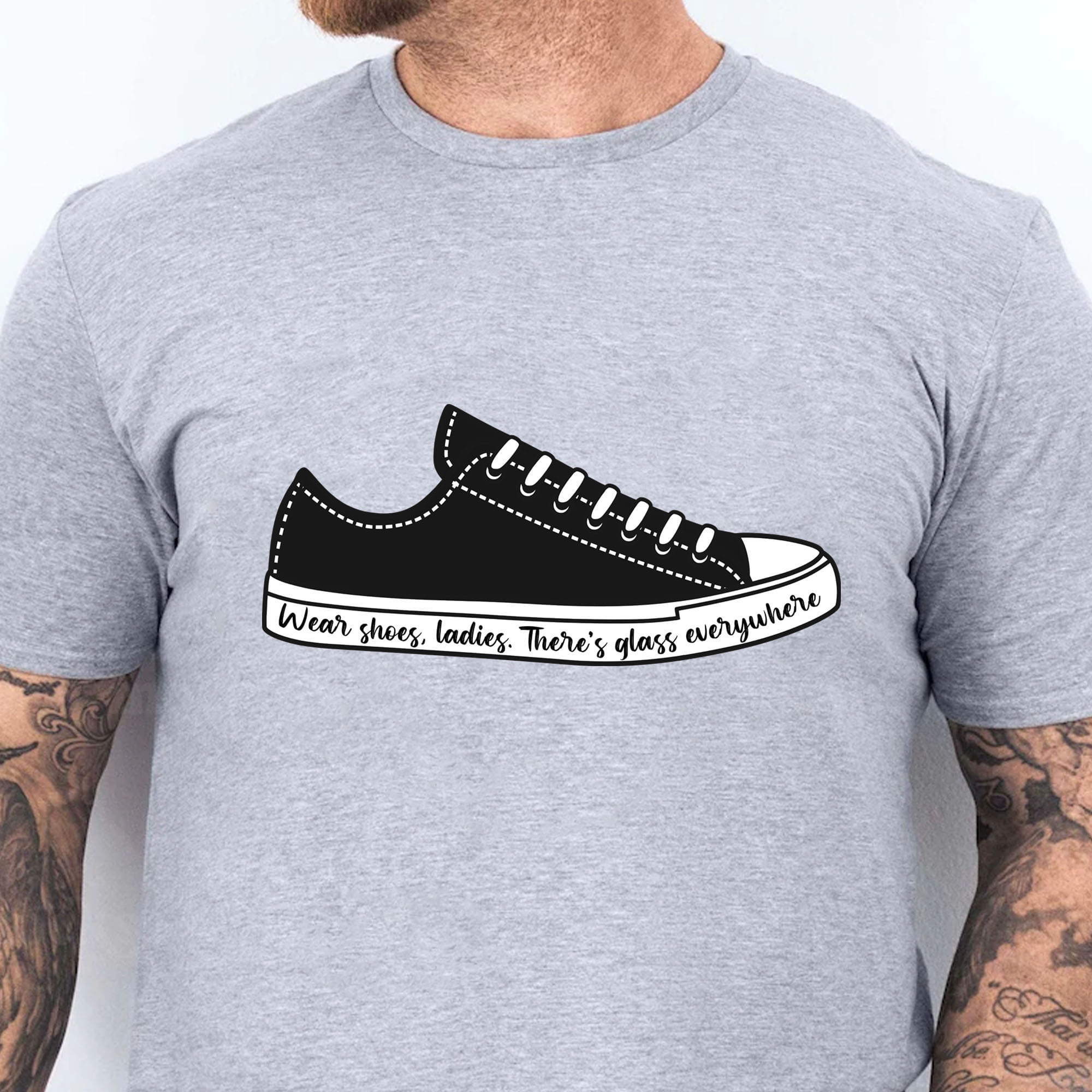 Wear Shoes Ladies There's Everywhere Shirt | Kamala Harris 2024 Shirt | Democrat Shirt Bright T1561 - KH2