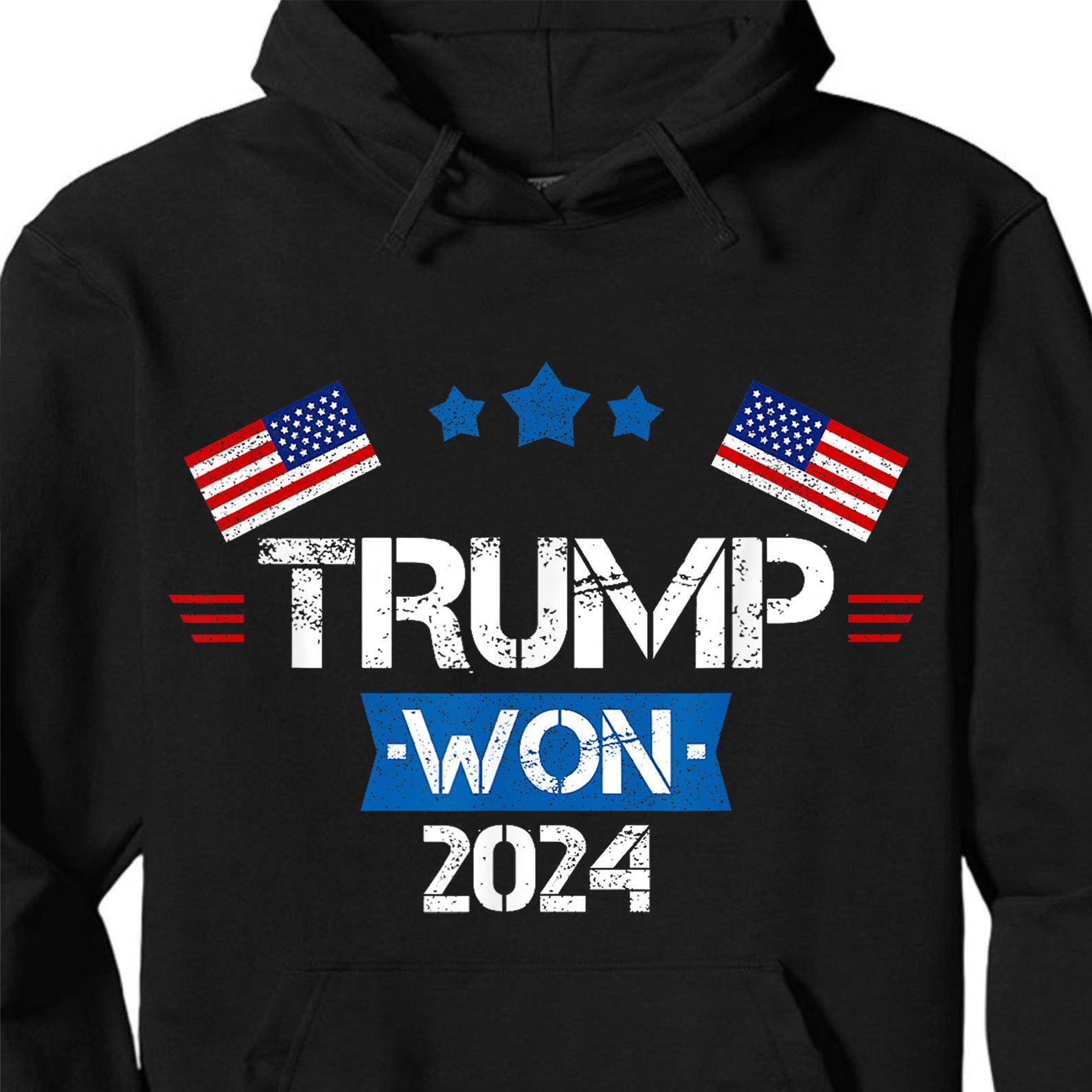 Trump Won 2024, Trump Winning Election Shirt, Trump 47th President Shirt Dark T1716 - GOP