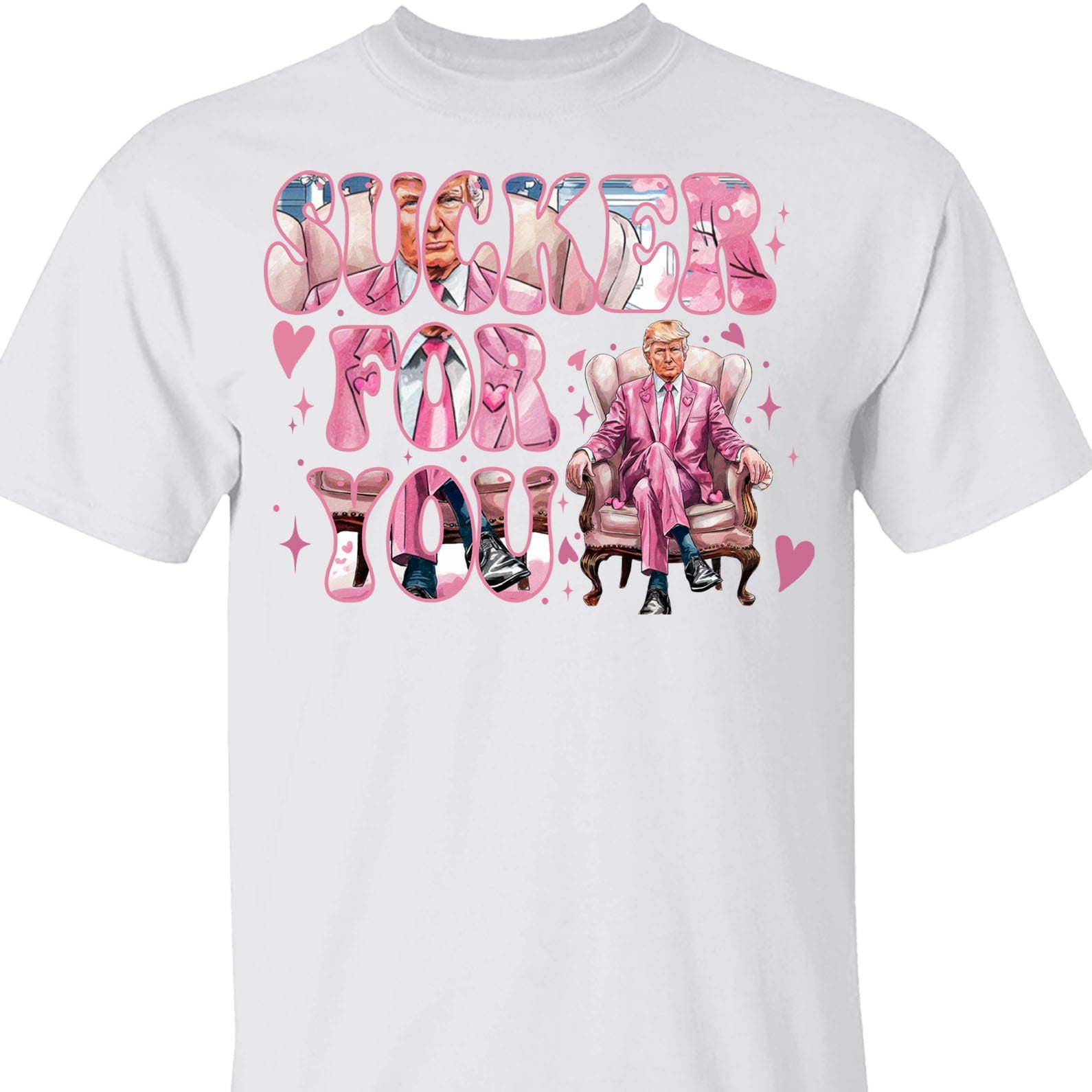 Trump Adult Joke Valentine Day, Funny Valentines Shirt, Trump Valentine's Day Sweatshirt Bright 681934 - GOP