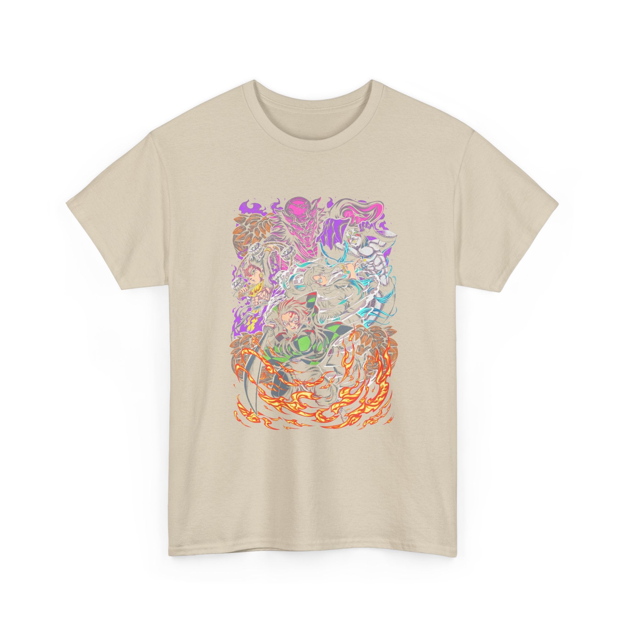 Abstract Rainbow Swirl T-Shirt