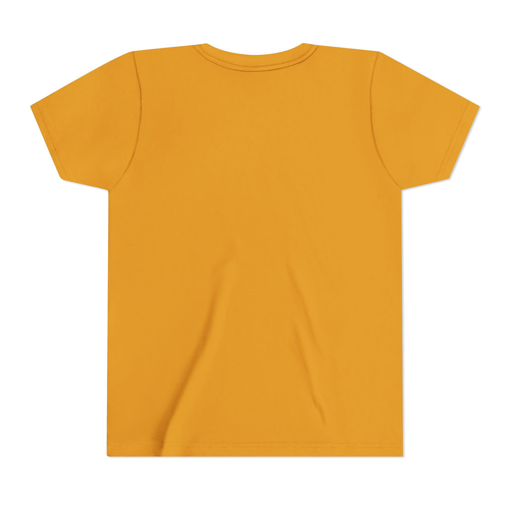 Youth Anime Character Tee — Action Pose Graphic Short Sleeve Shirt