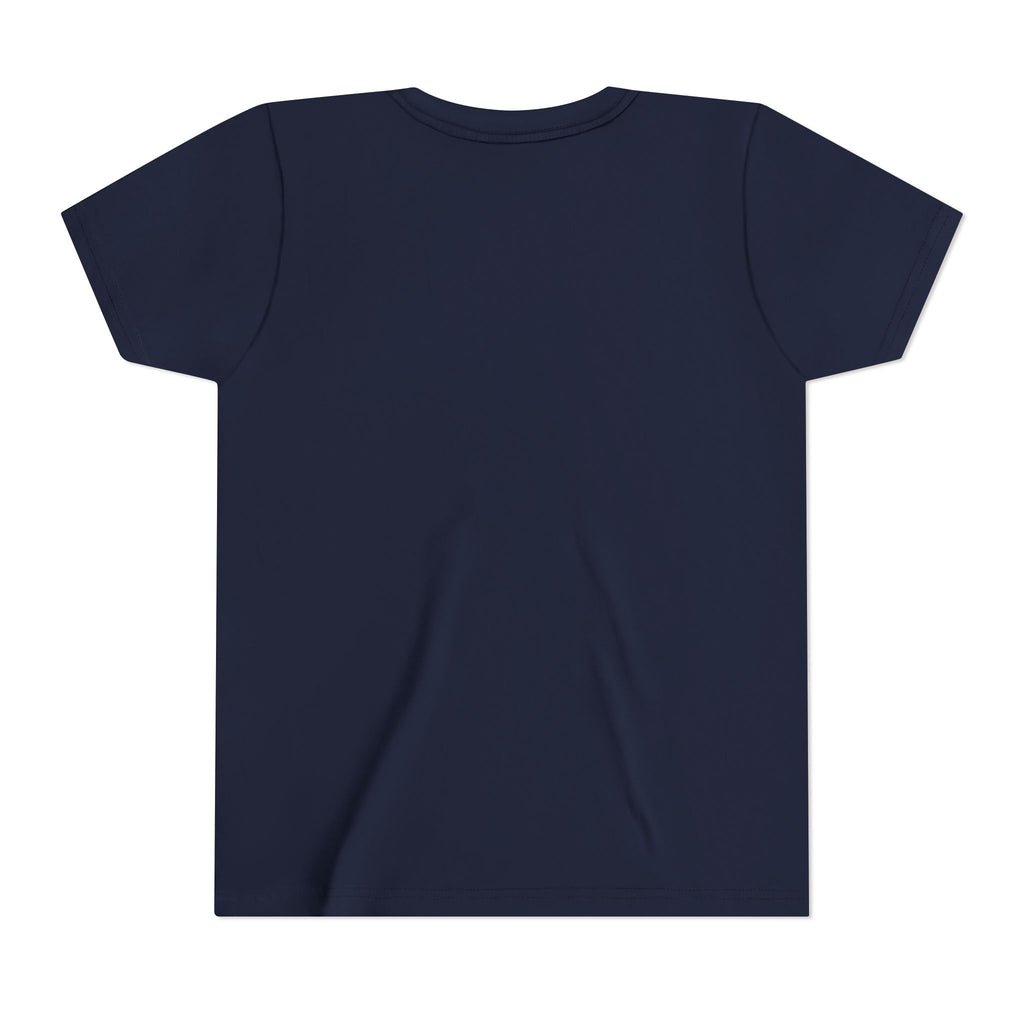 Youth Anime Character Tee — Action Pose Graphic Short Sleeve Shirt