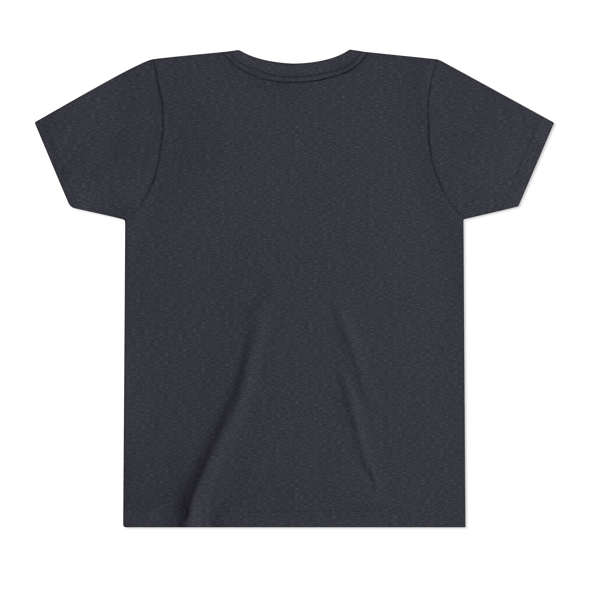 Youth Anime Character Tee — Action Pose Graphic Short Sleeve Shirt