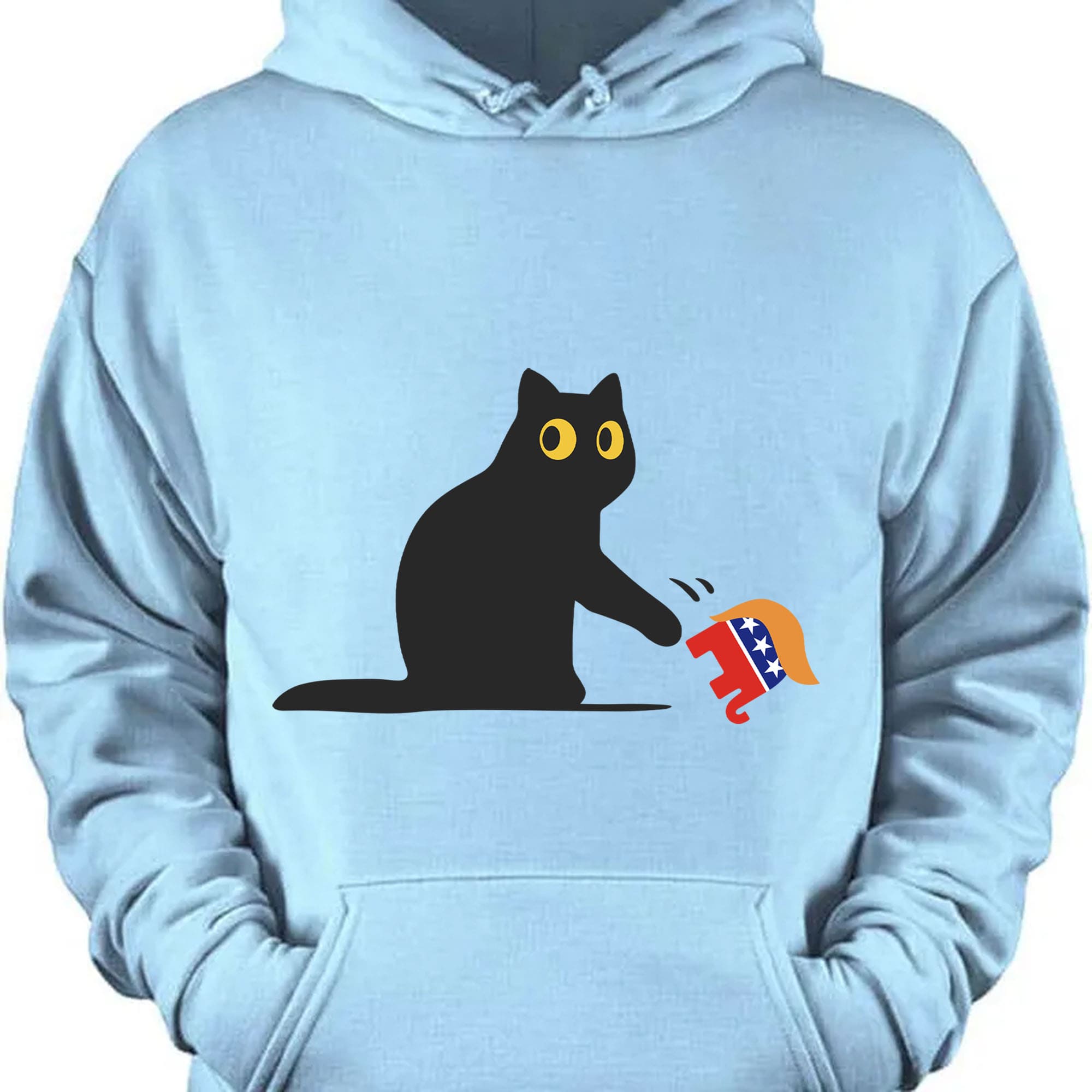 Kamala Harris 2024 Victory Shirt | Black Cat vs. Republican Elephant | Democrat Shirt Bright T1407 - KH2