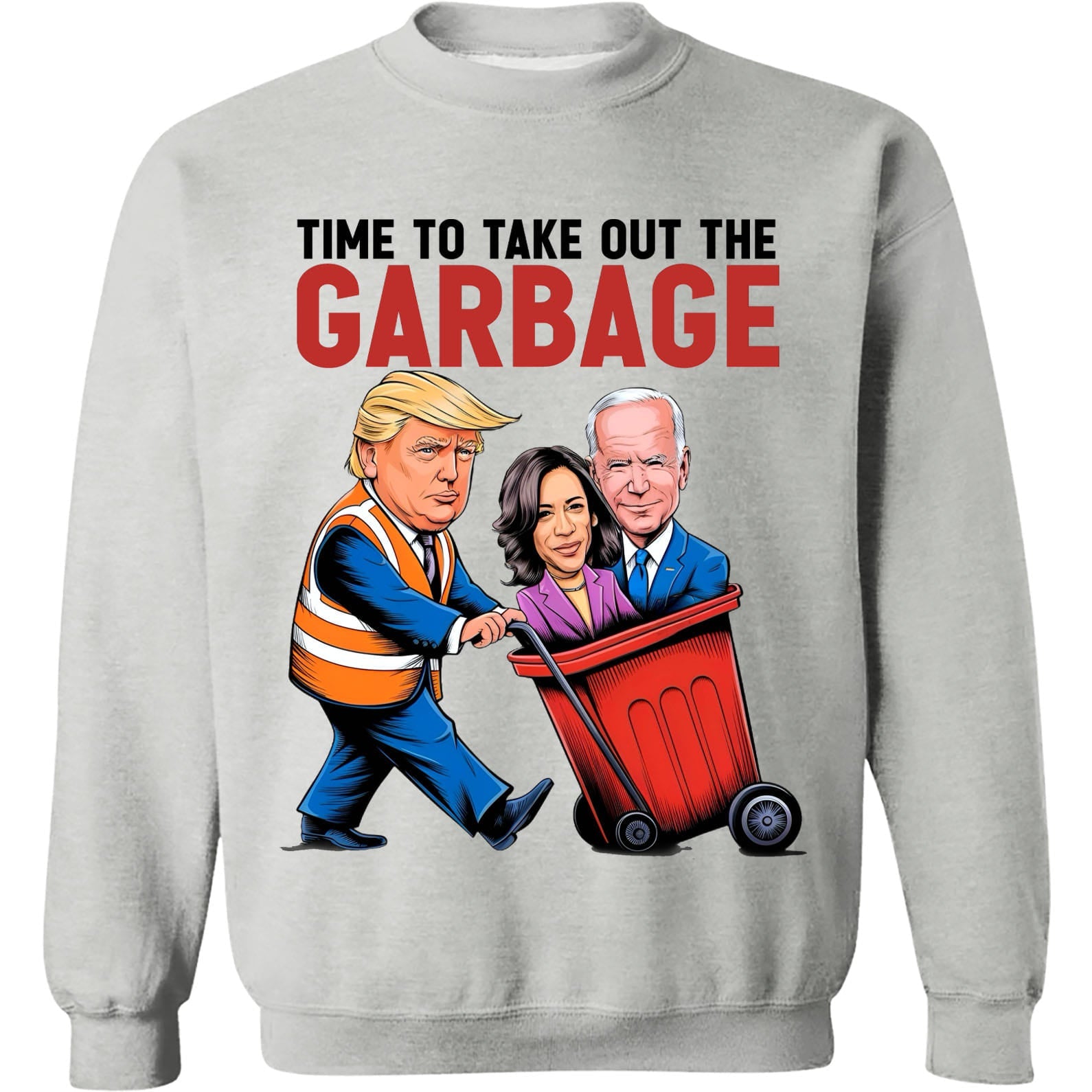 Time To Take Out The Garbage, Funny Trump Garbage, Republican Trump MAGA Shirt T1695 - GOP