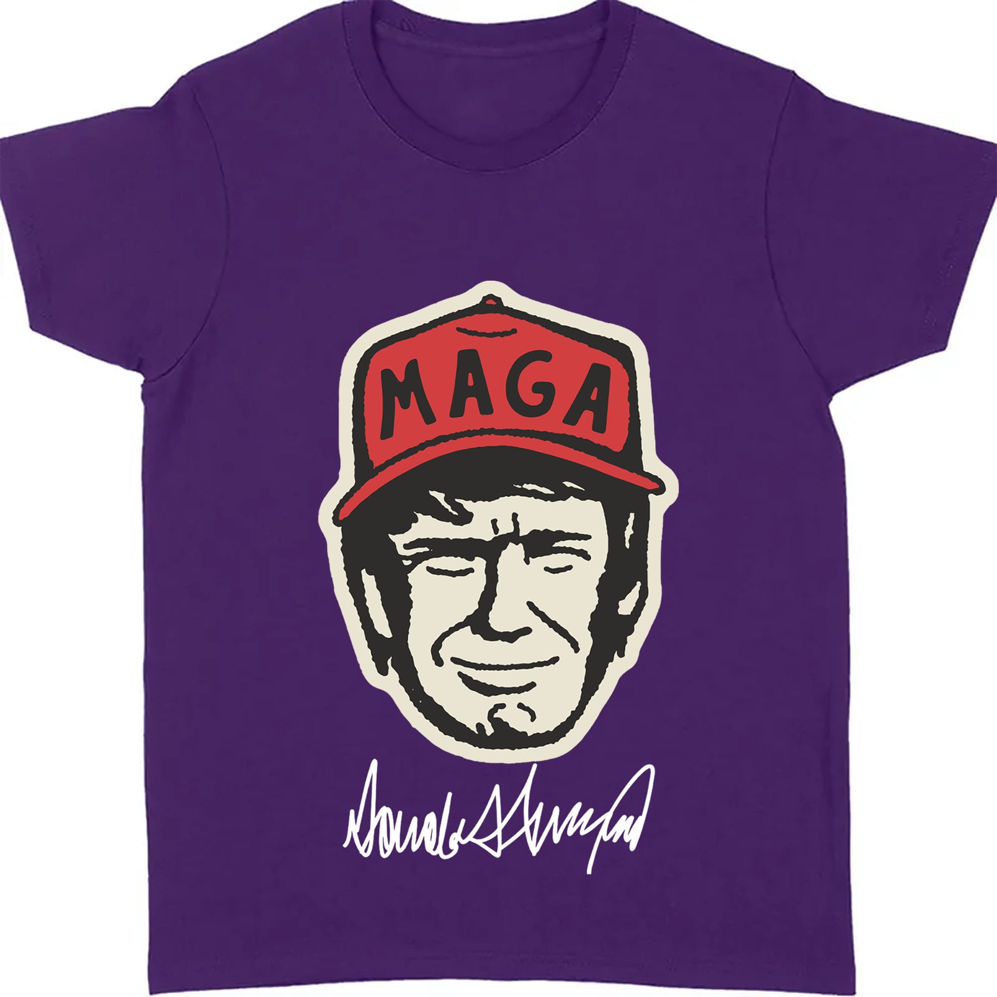 Trump MAGA Hat Cartoon Shirt | Trump 2024 Shirt | Trump Supporter Shirt Dark T1588 - GOP