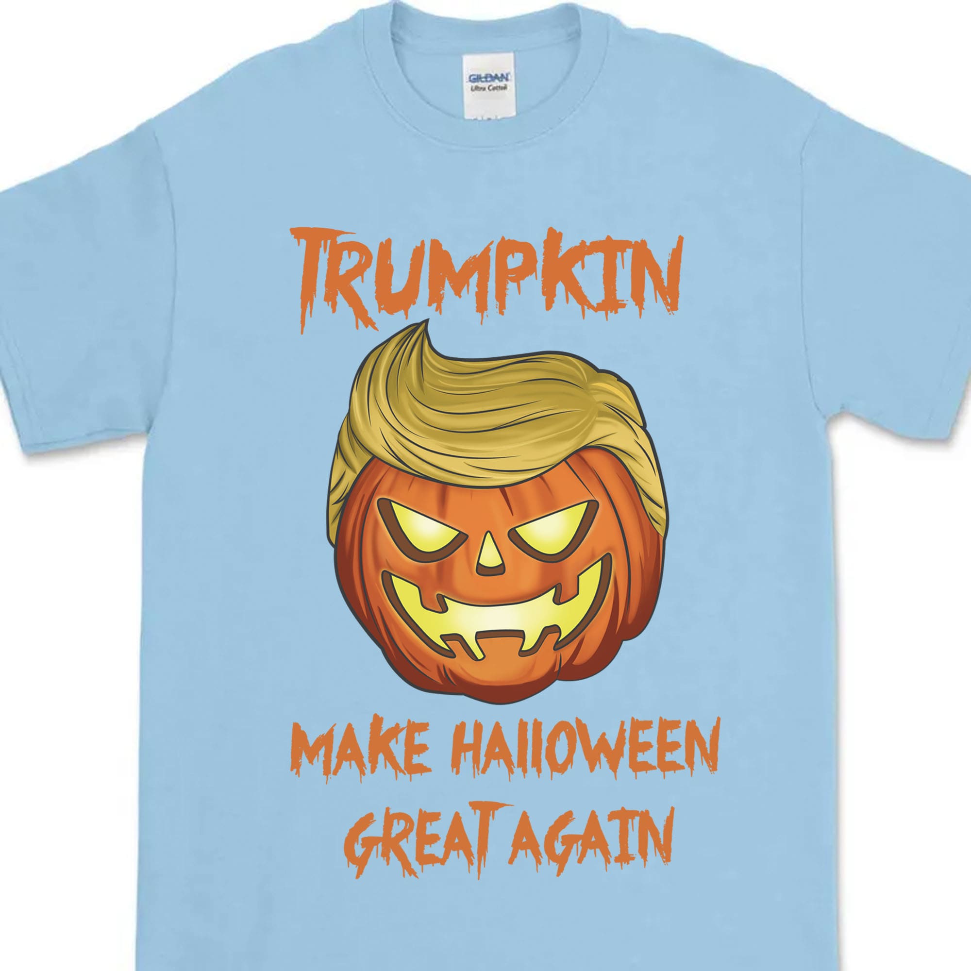 Make Halloween Great Again | Halloween Trumpkin Shirt | Republican Halloween Bright Shirt T1227 - GOP