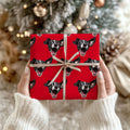 Personalised With ANY Face Wrapping Paper | Funny Heads Print, Unique Novelty Gift Wrap | Custom Christmas Gift for Dog Lovers 681843