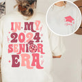 In My 2024 Senior Era - Personalized Custom Name Graduation Front & Back Shirt C880