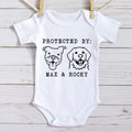 Protected By Dog Personalized Custom Photo Shirt For Kids C782