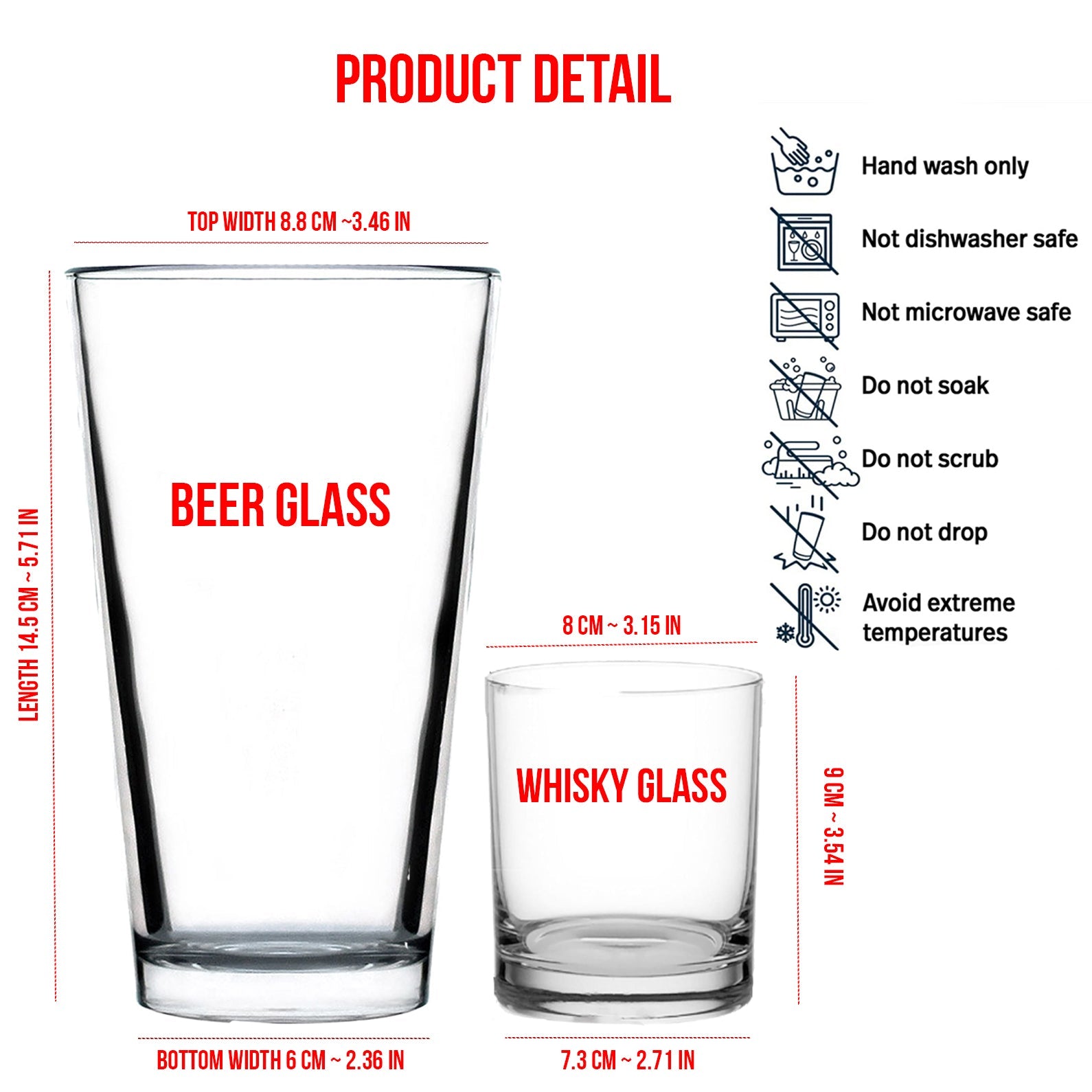 Kiss Me I Voted For Trump Beer Glass | Trump Print Whisky Glasses, St Patrick's Day Glass 681905