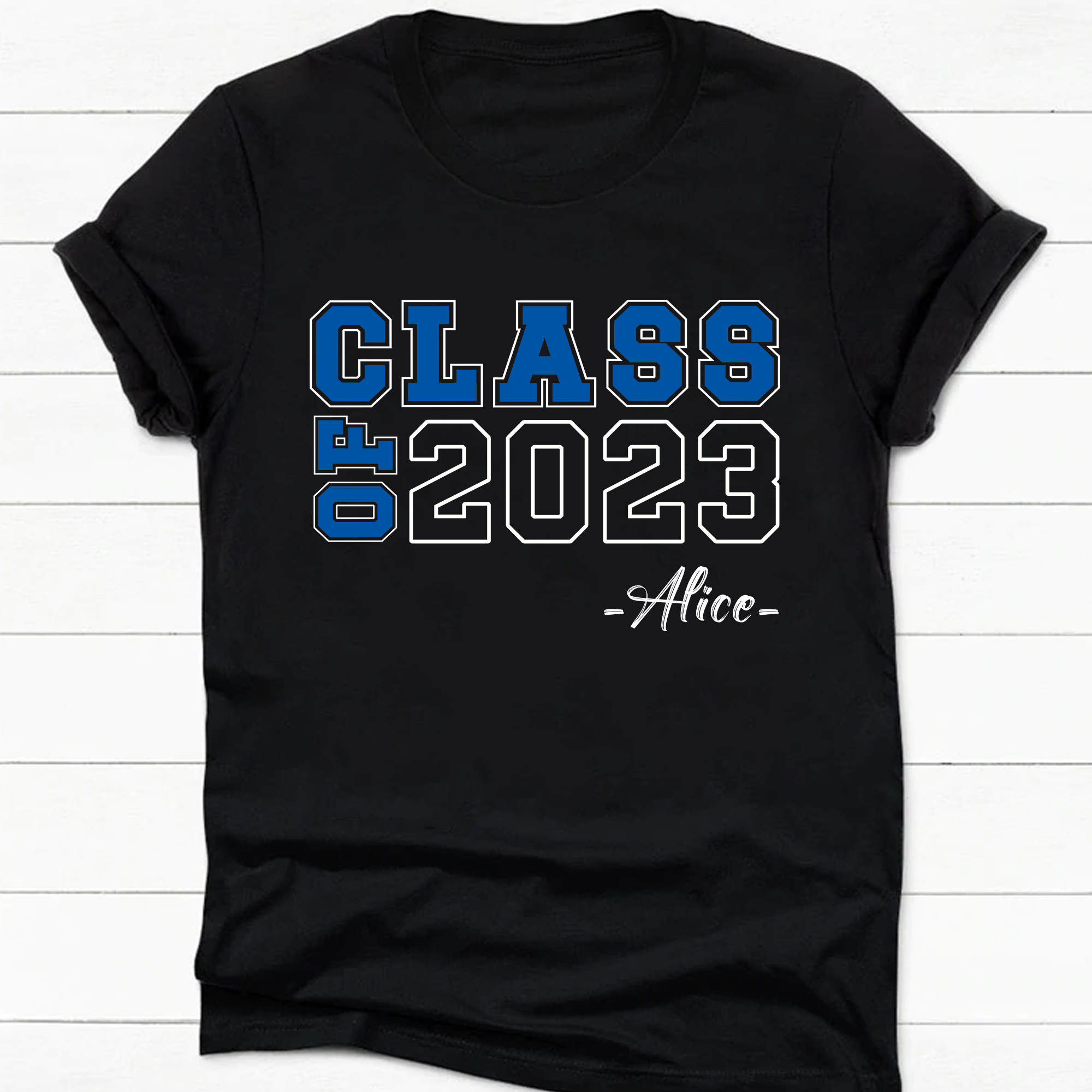 Class Of 2024 Personalized Custom Graduation Shirt T602