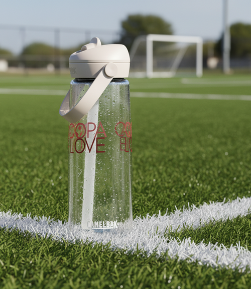 Copa Love · flip straw eco-friendly water bottle