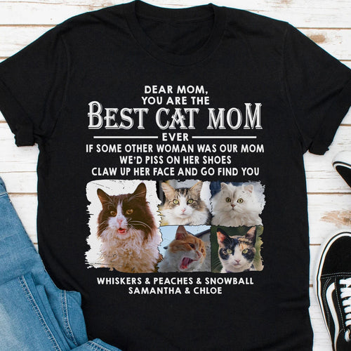 Cats Go Find You Personalized Custom Photo Cat Shirt C606
