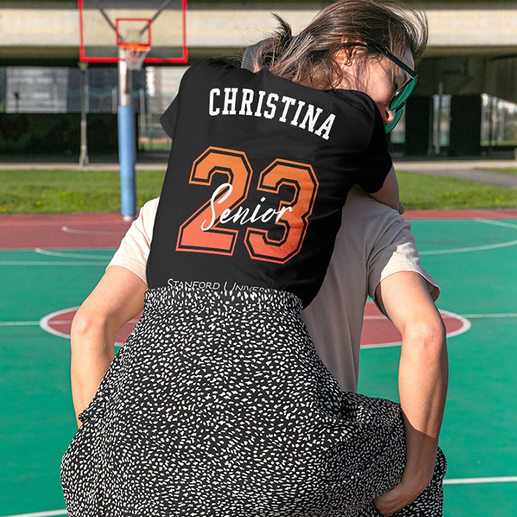 Class Of 2023 Personalized Custom Name Backside Shirt C394