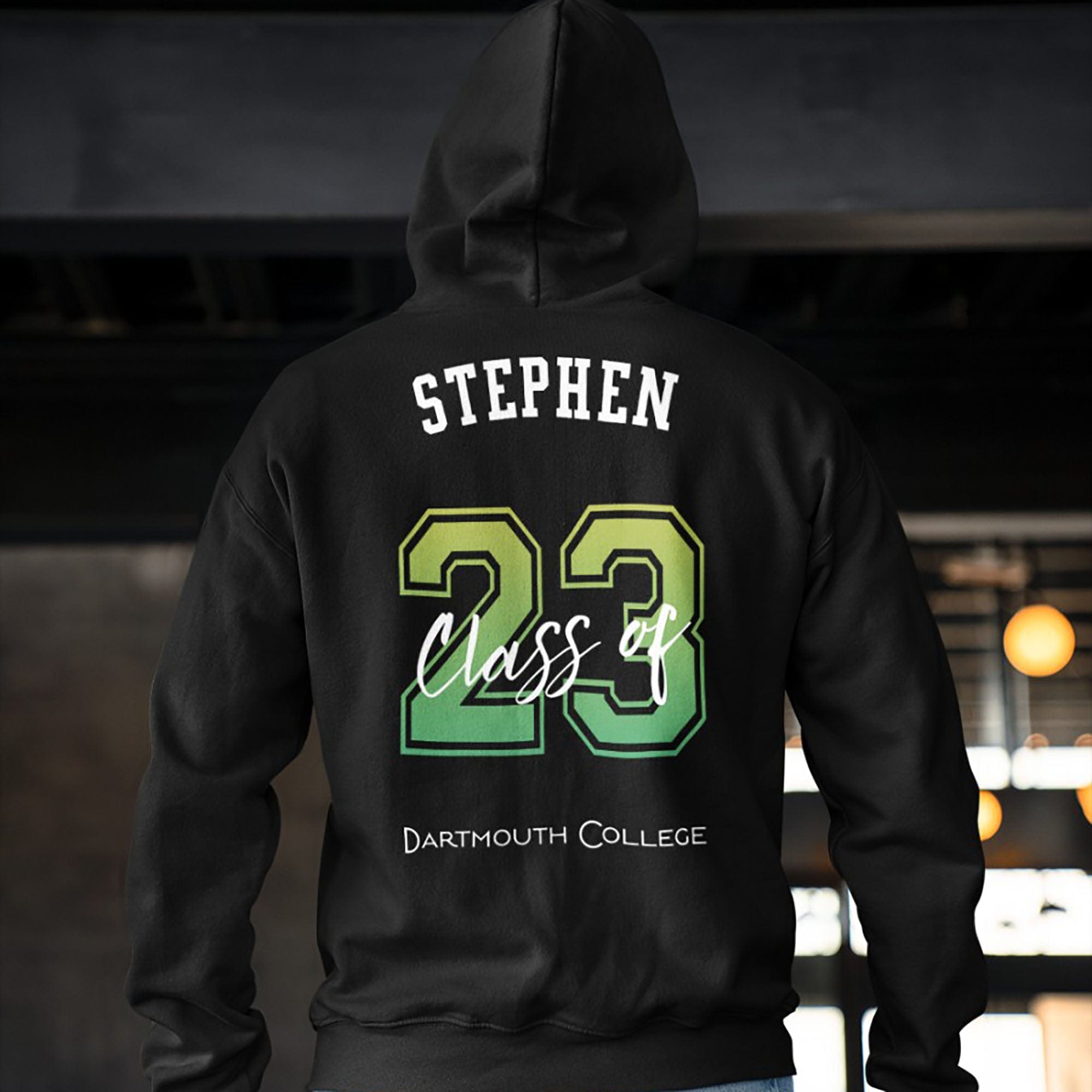 Class Of 2023 Personalized Custom Name Backside Shirt C394