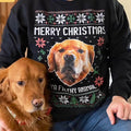 Custom Photo Ugly Christmas Ya Filthy Animal Dog Cat Sweatshirt, Dog Lover Sweater Christmas C1604