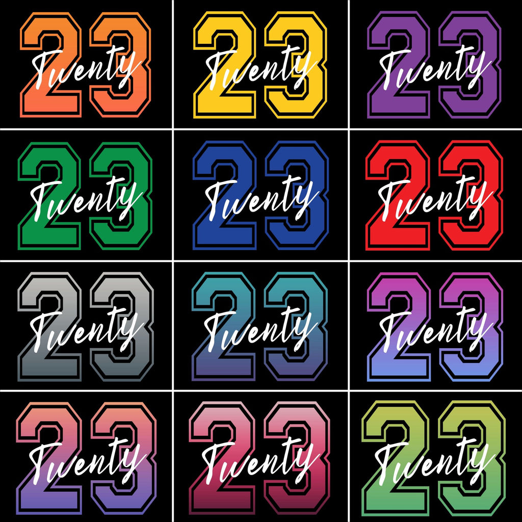 Senior 2023 Personalized Custom Backside Shirt C394