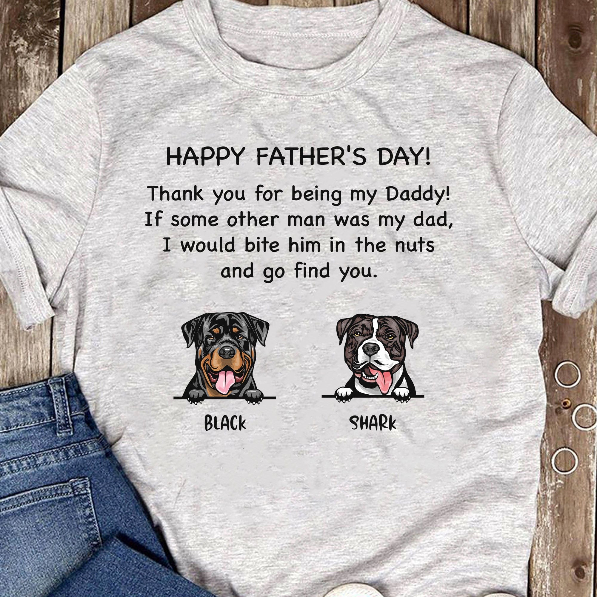 Thank You Being Daddy Dog Cat Dad Shirt
