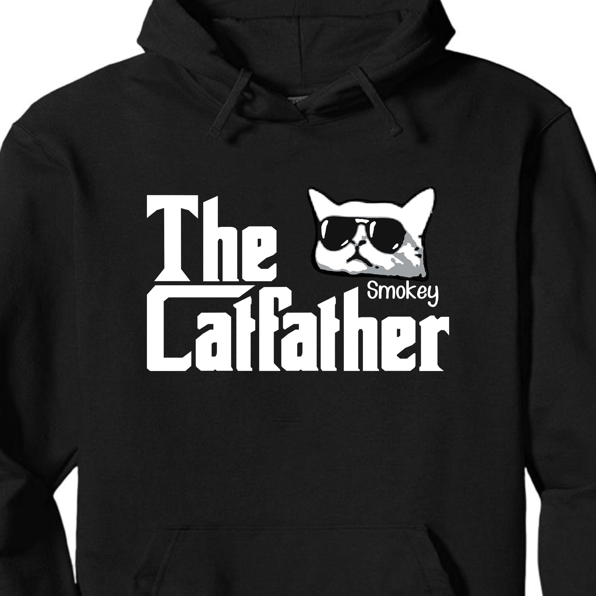 The Catfather Personalized Custom Cat Dad Shirt C553