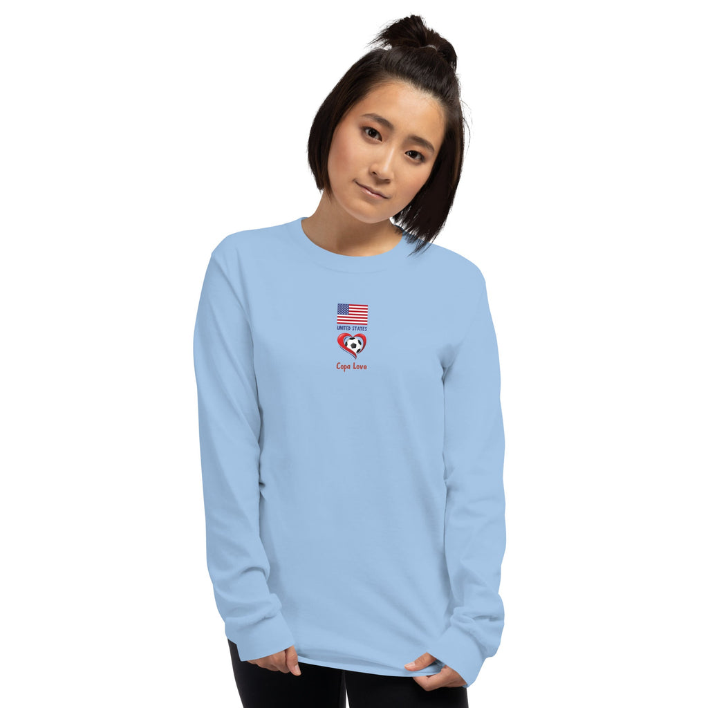 USA - Copa Love Men’s Long Sleeve Shirt