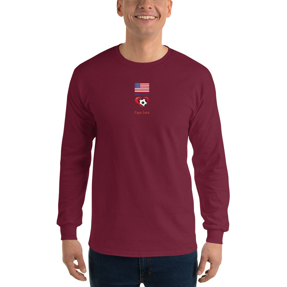 USA - Copa Love Men’s Long Sleeve Shirt