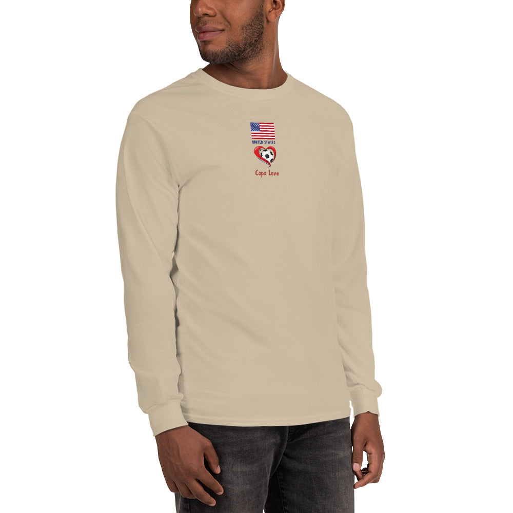 USA - Copa Love Men’s Long Sleeve Shirt