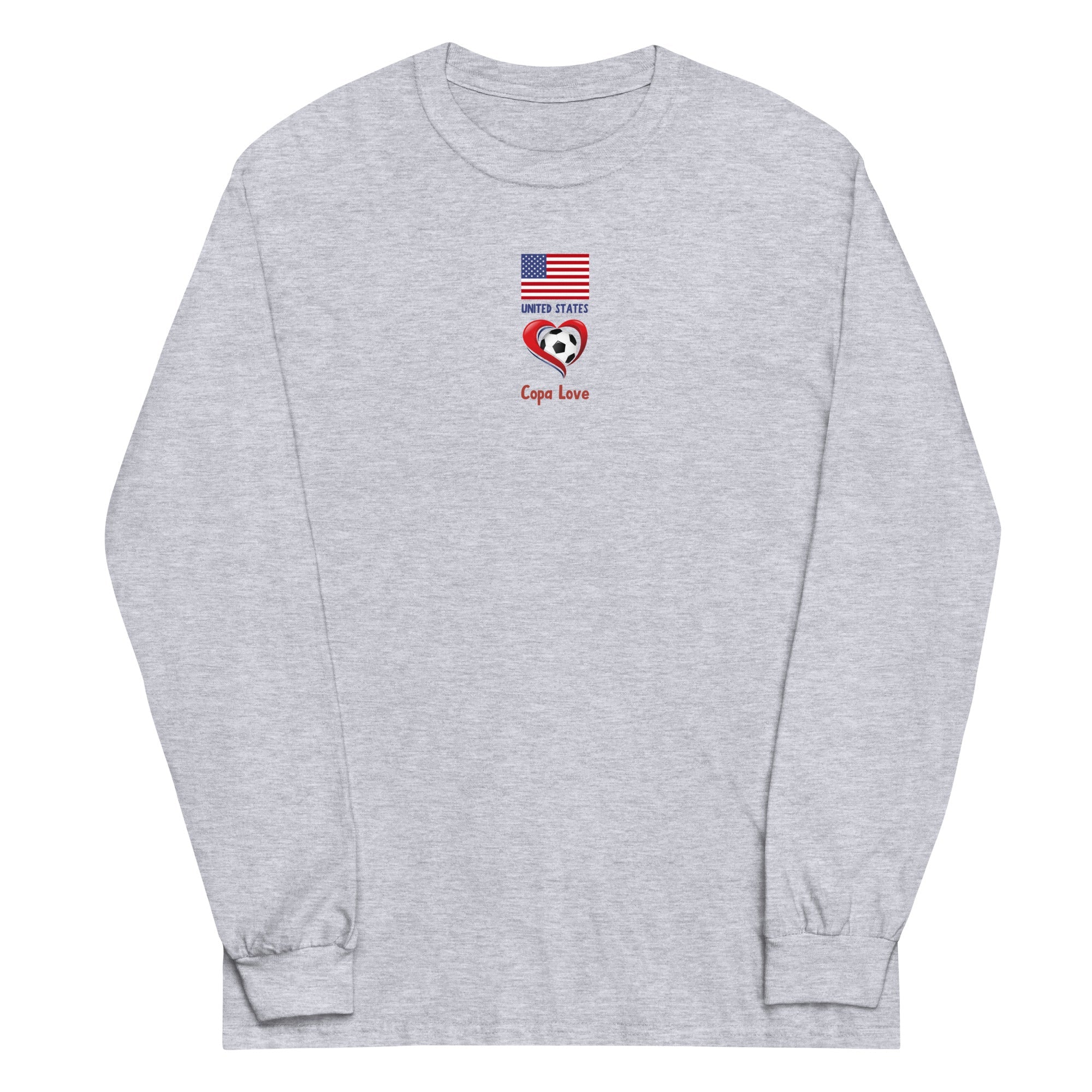 USA - Copa Love Men’s Long Sleeve Shirt