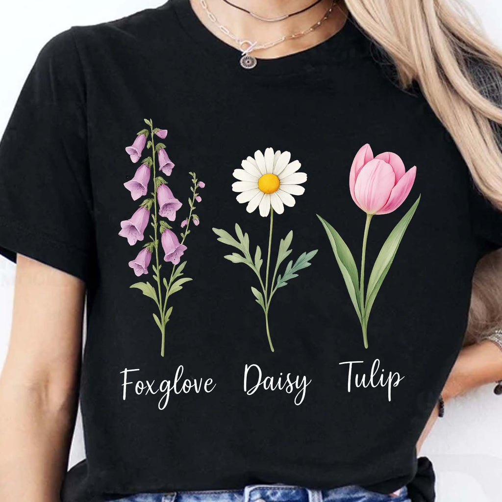 Subtle FDT Shirt – Floral F*ck Donald Trump Tee, Anti MAGA Political T-shirt, Feminist 8647 Anti Trump Gift 682169