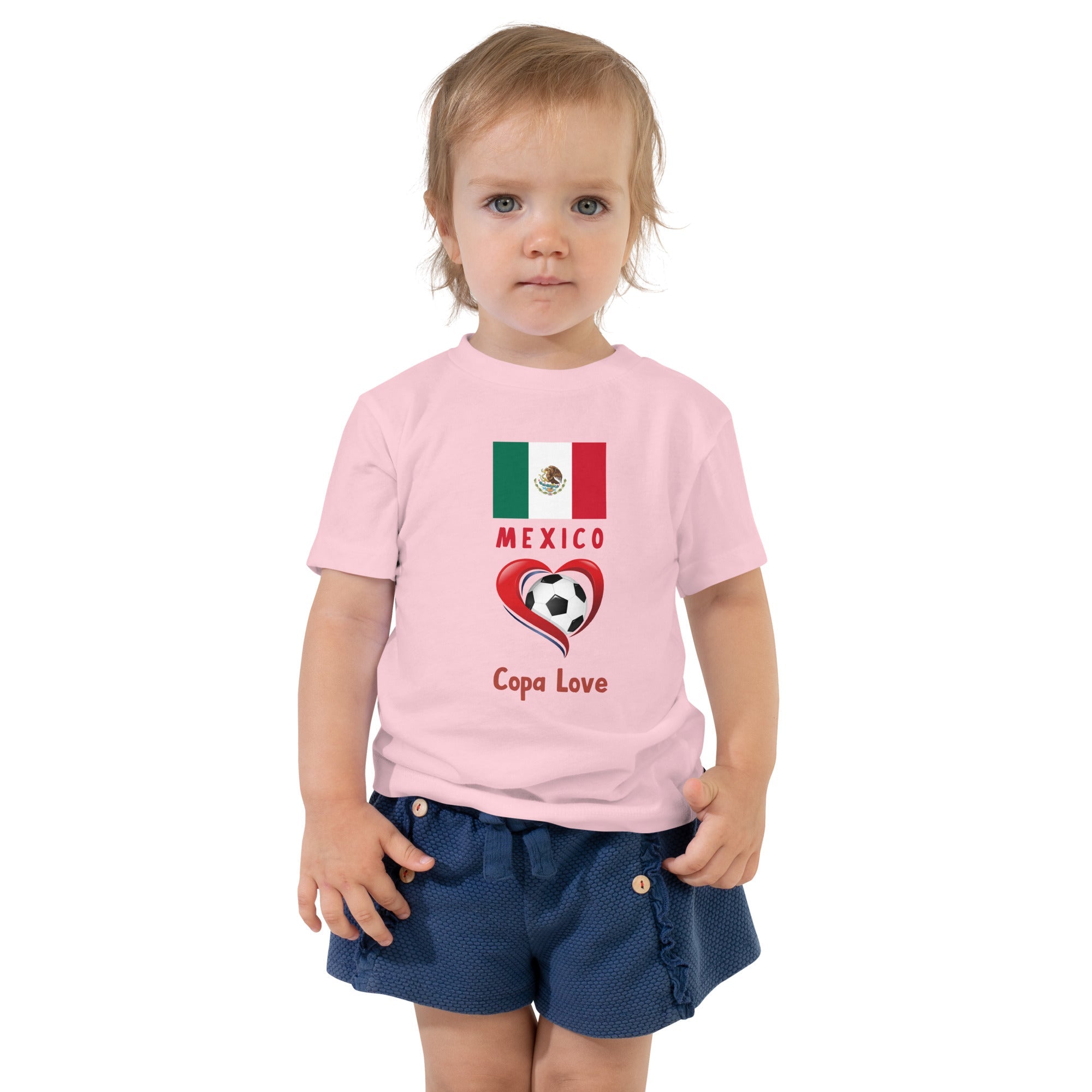 MEXICO - Copa Love Toddler Short Sleeve Tee