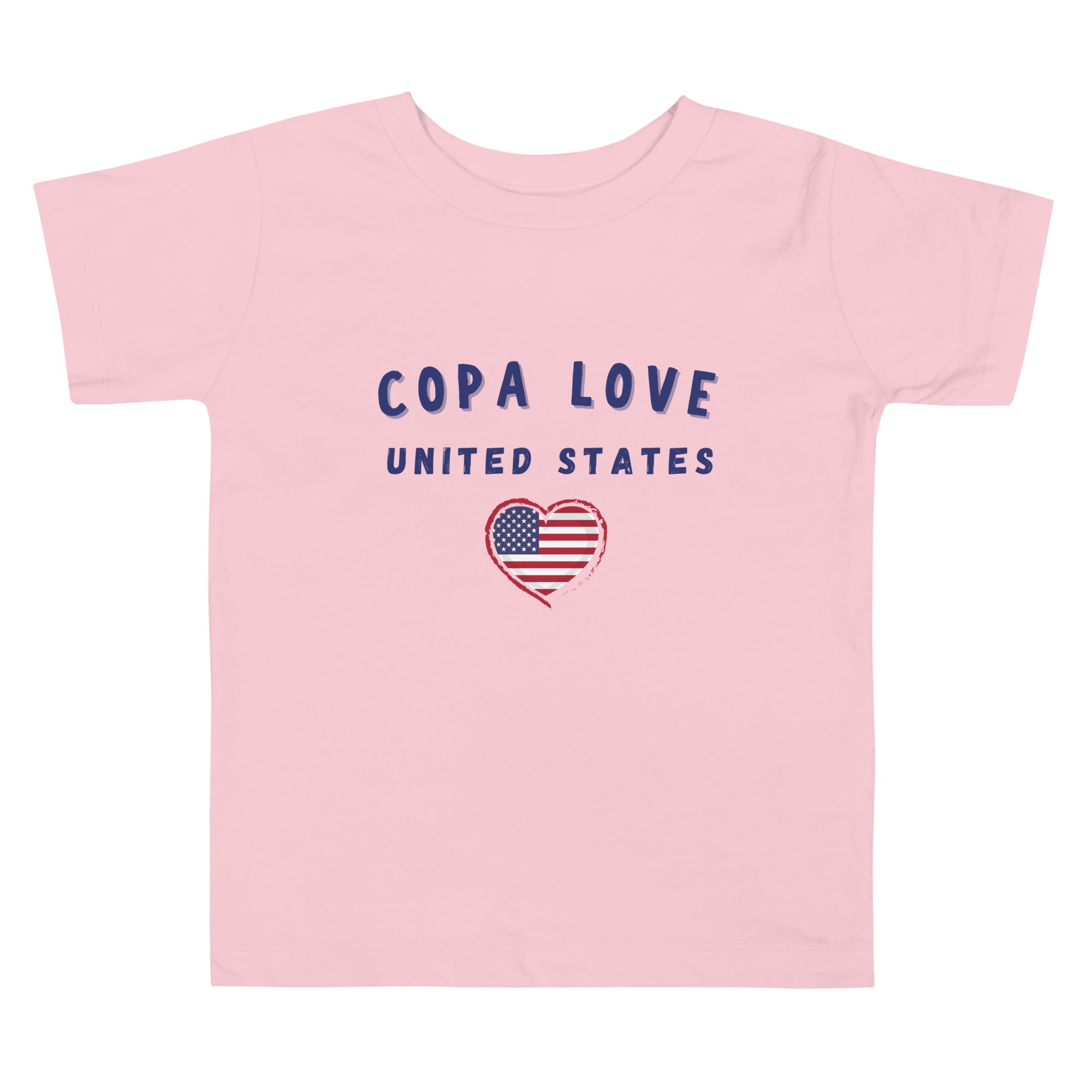 Unites States - Copa Love Toddler Short Sleeve Tee