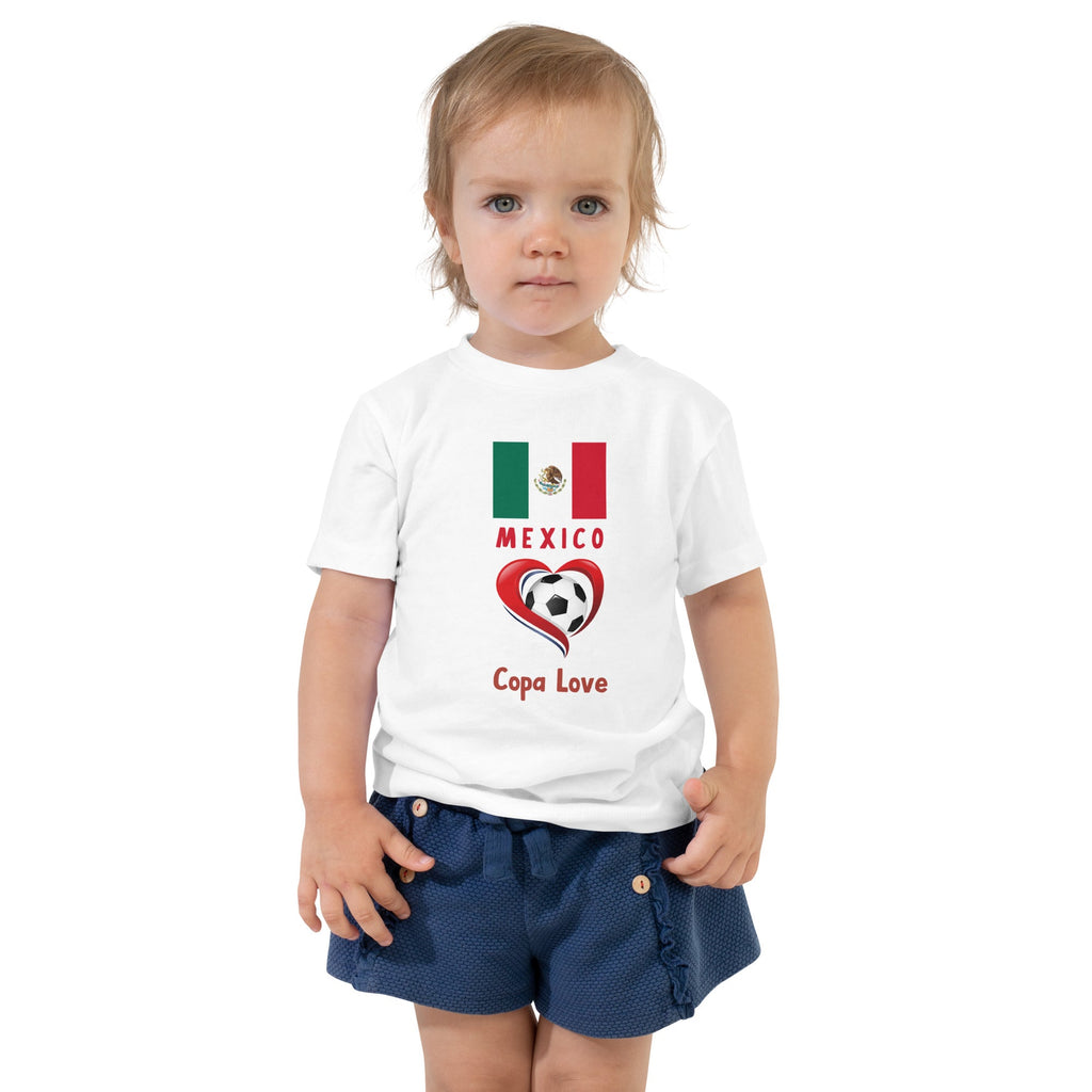 MEXICO - Copa Love Toddler Short Sleeve Tee