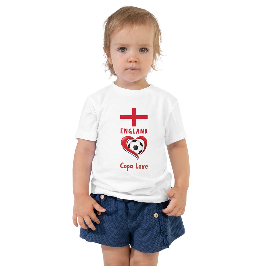 ENGLAND - Copa Love Toddler Short Sleeve Tee