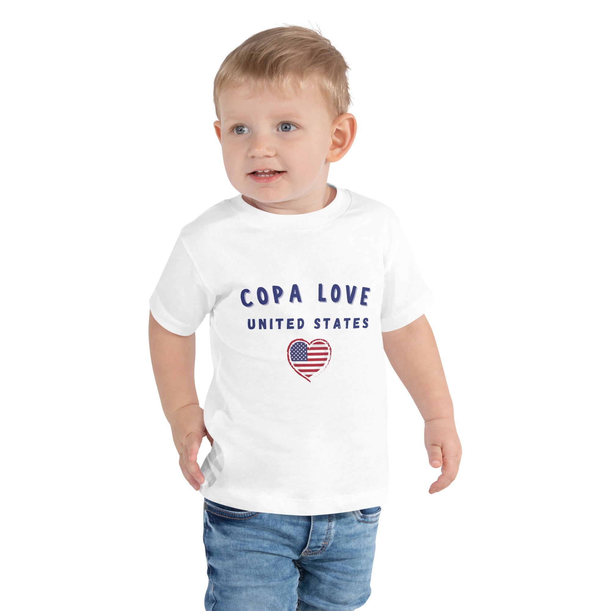 Unites States - Copa Love Toddler Short Sleeve Tee