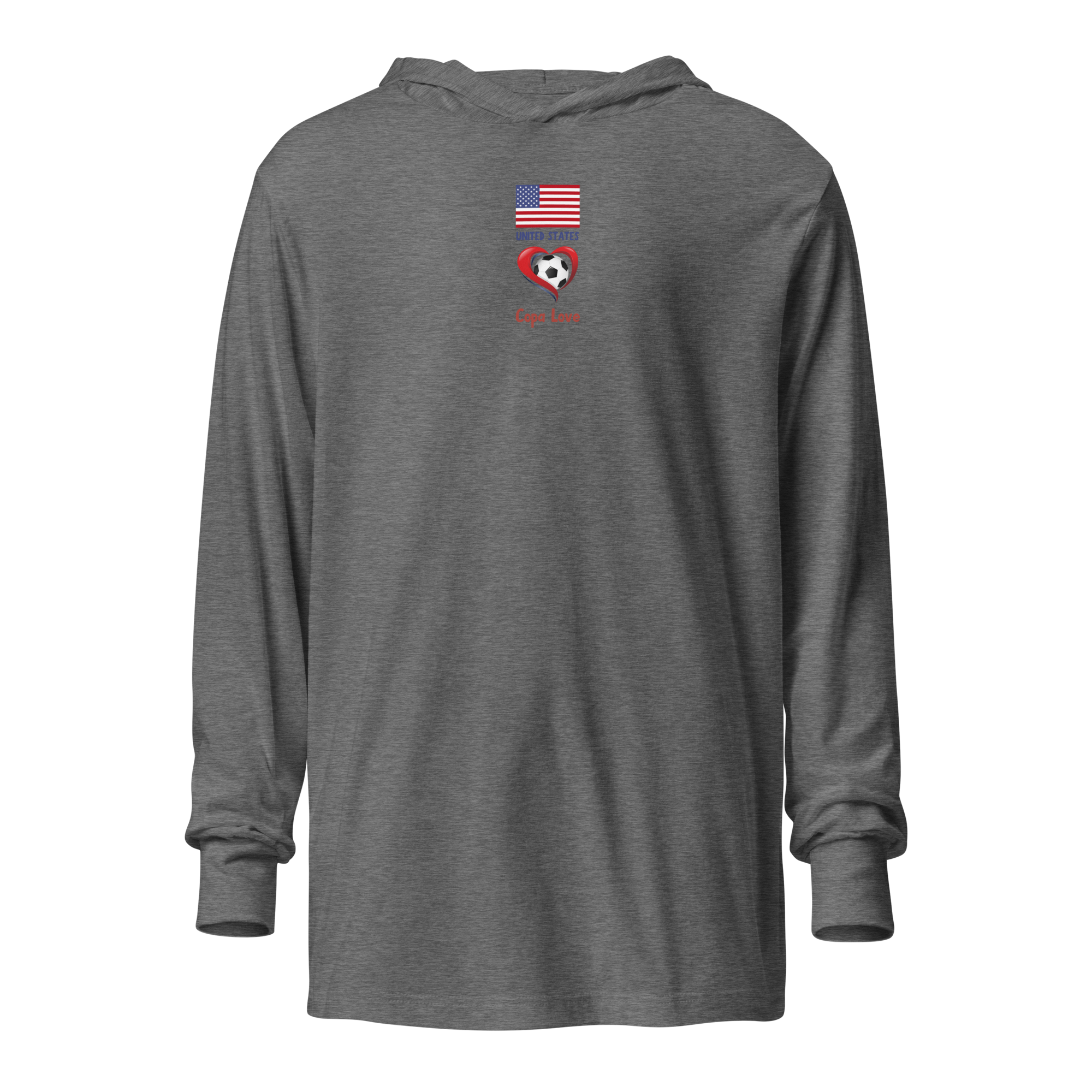 USA - Copa Love Hooded long-sleeve tee