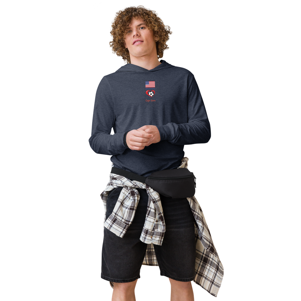 USA - Copa Love Hooded long-sleeve tee