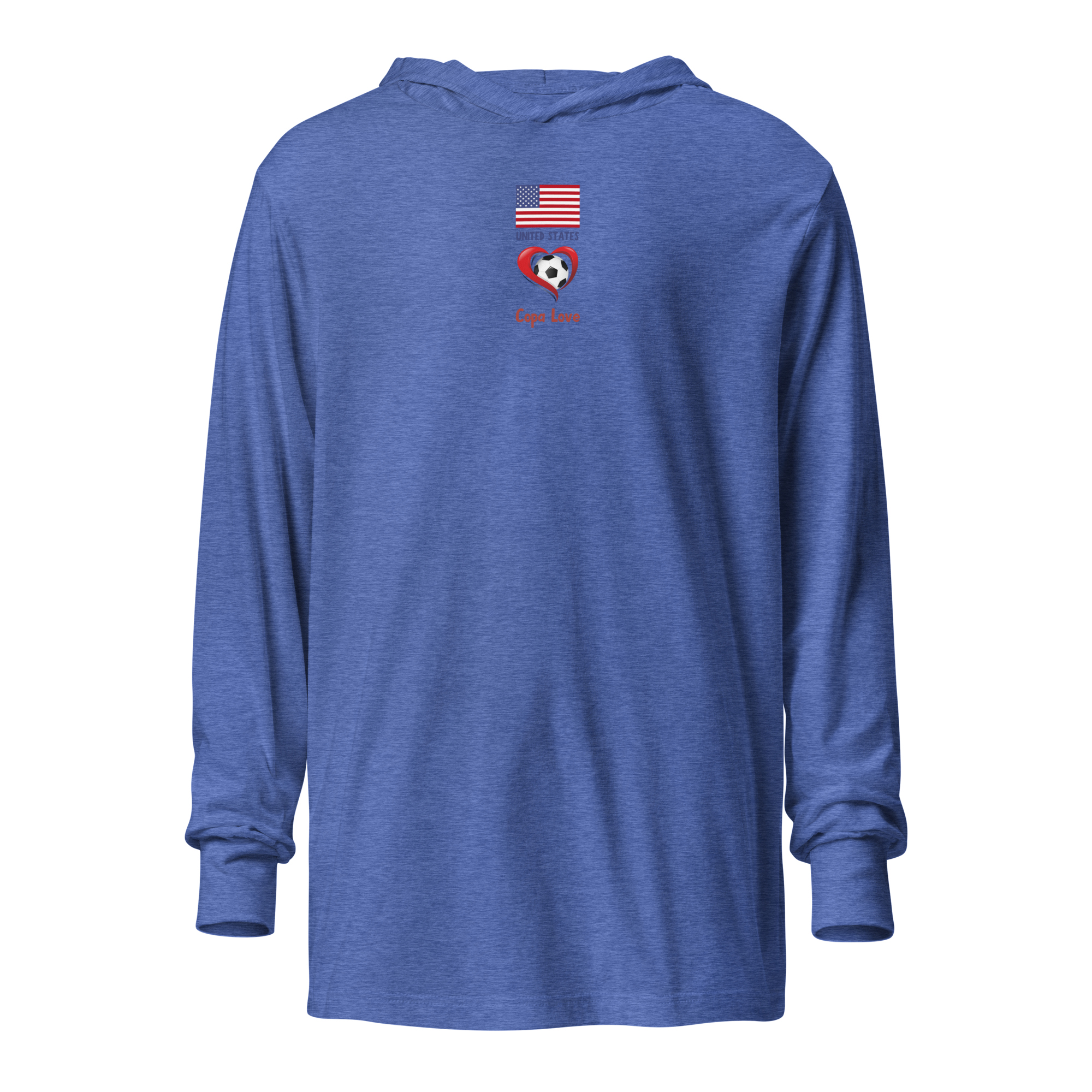 USA - Copa Love Hooded long-sleeve tee