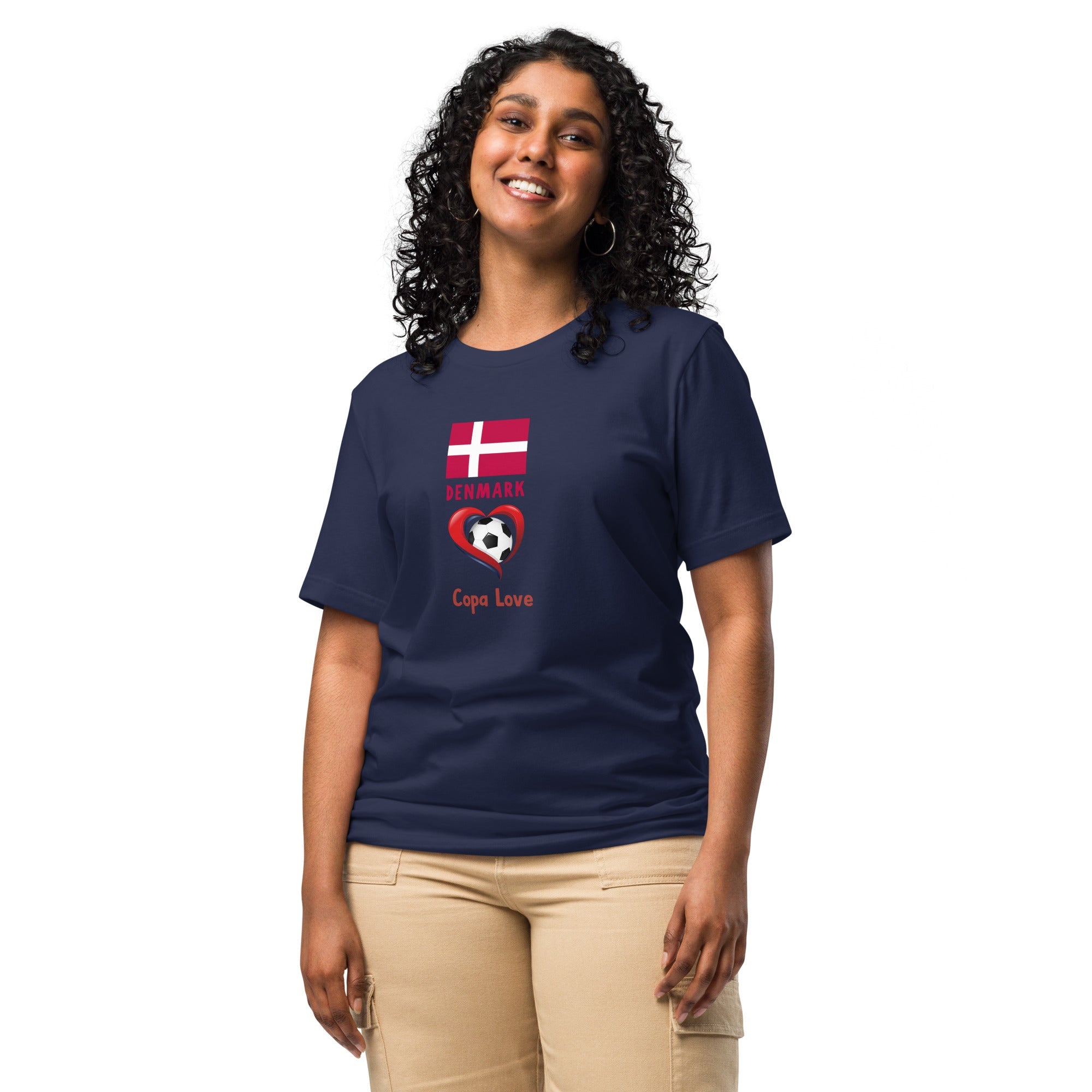 DENMARK - Copa Love Unisex t-shirt