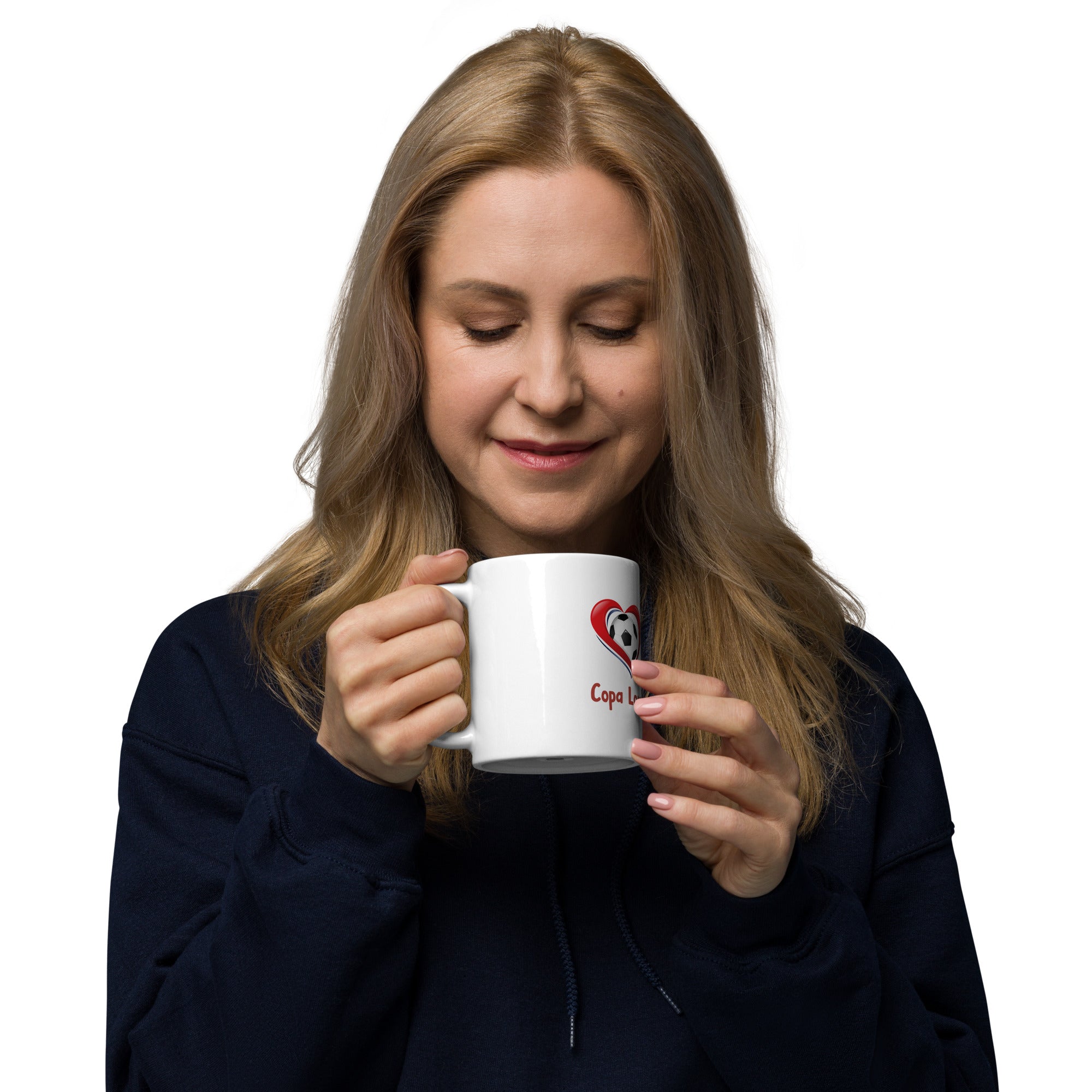URUGUAY - Copa Love White glossy mug