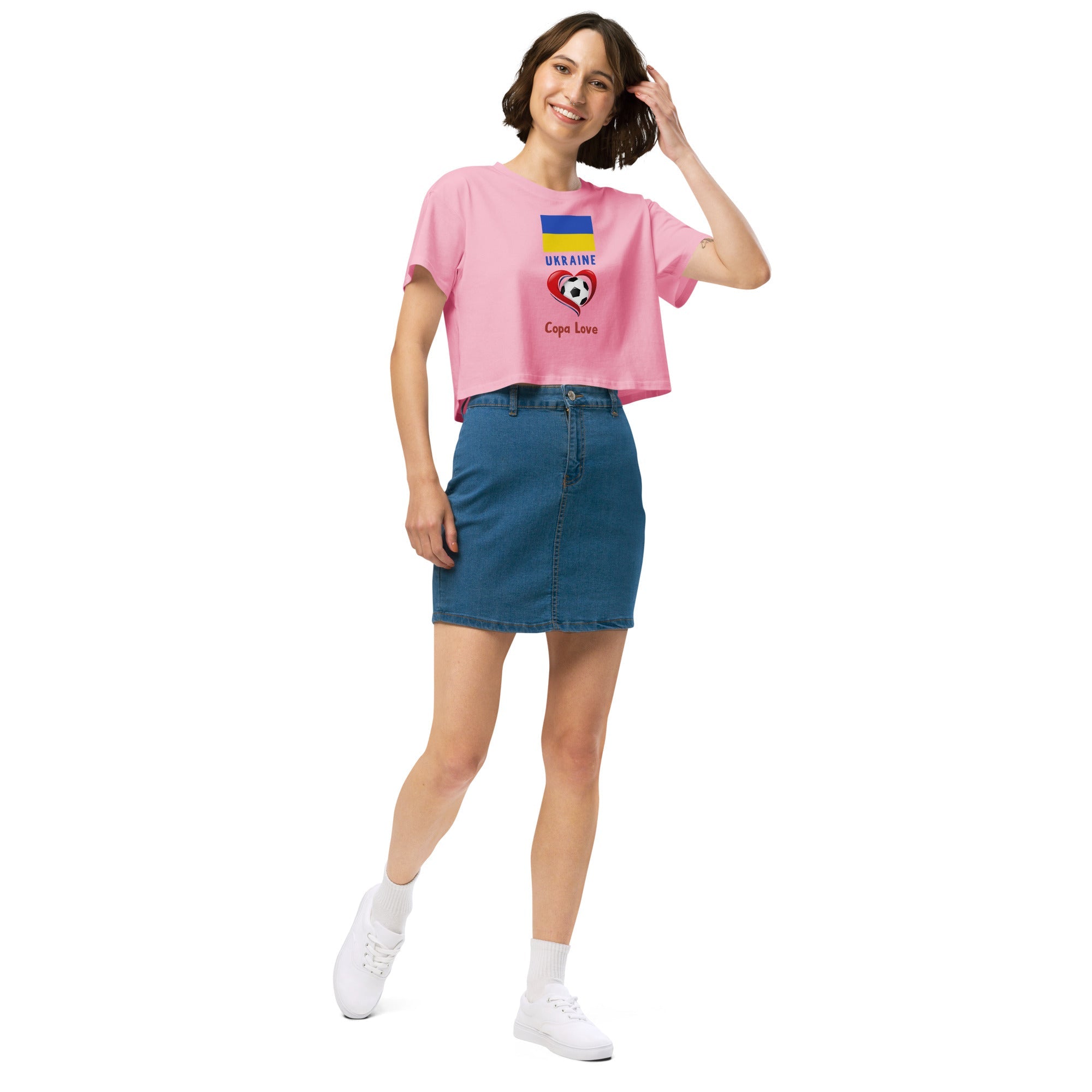 UKRAINE - Copa Love Women’s crop top