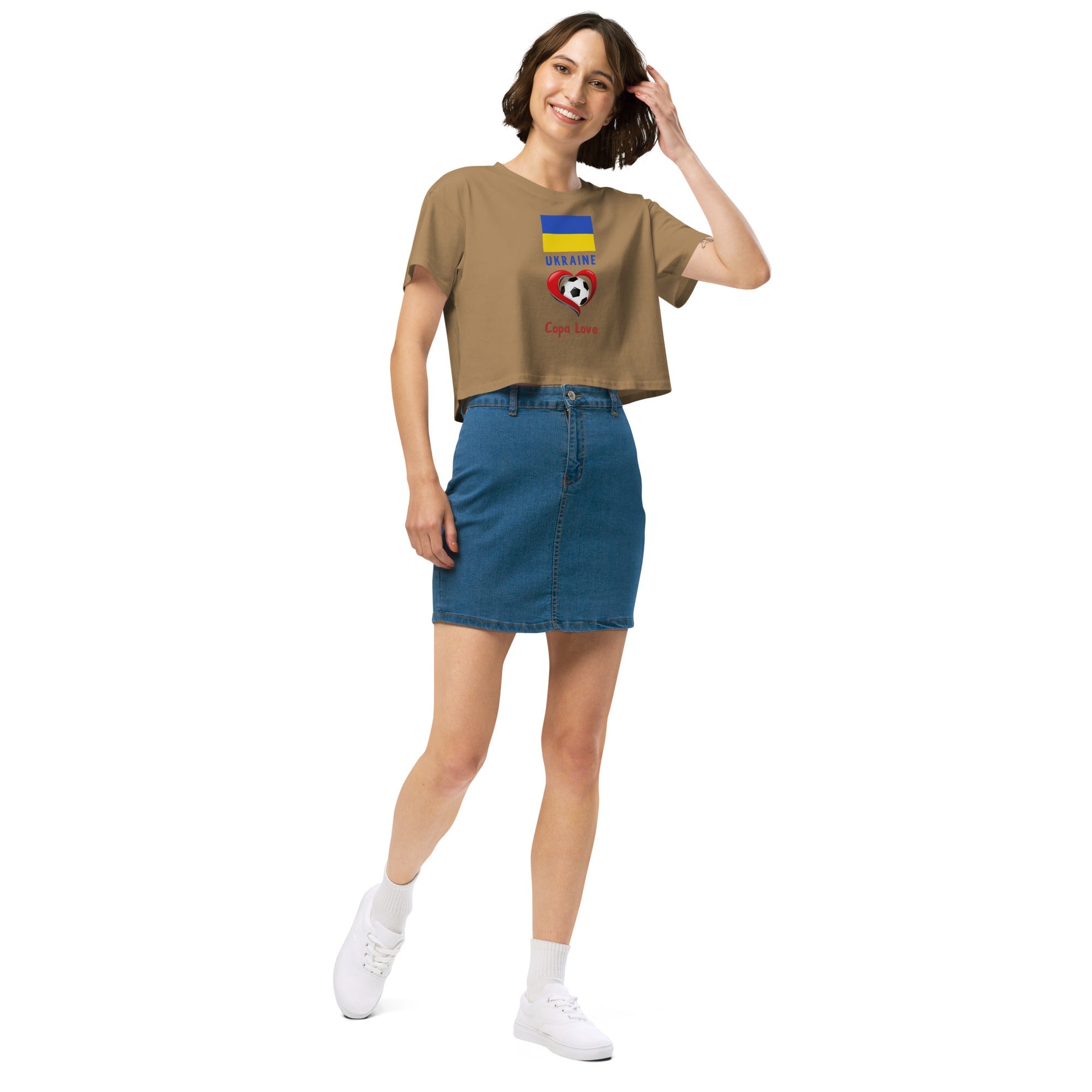 UKRAINE - Copa Love Women’s crop top