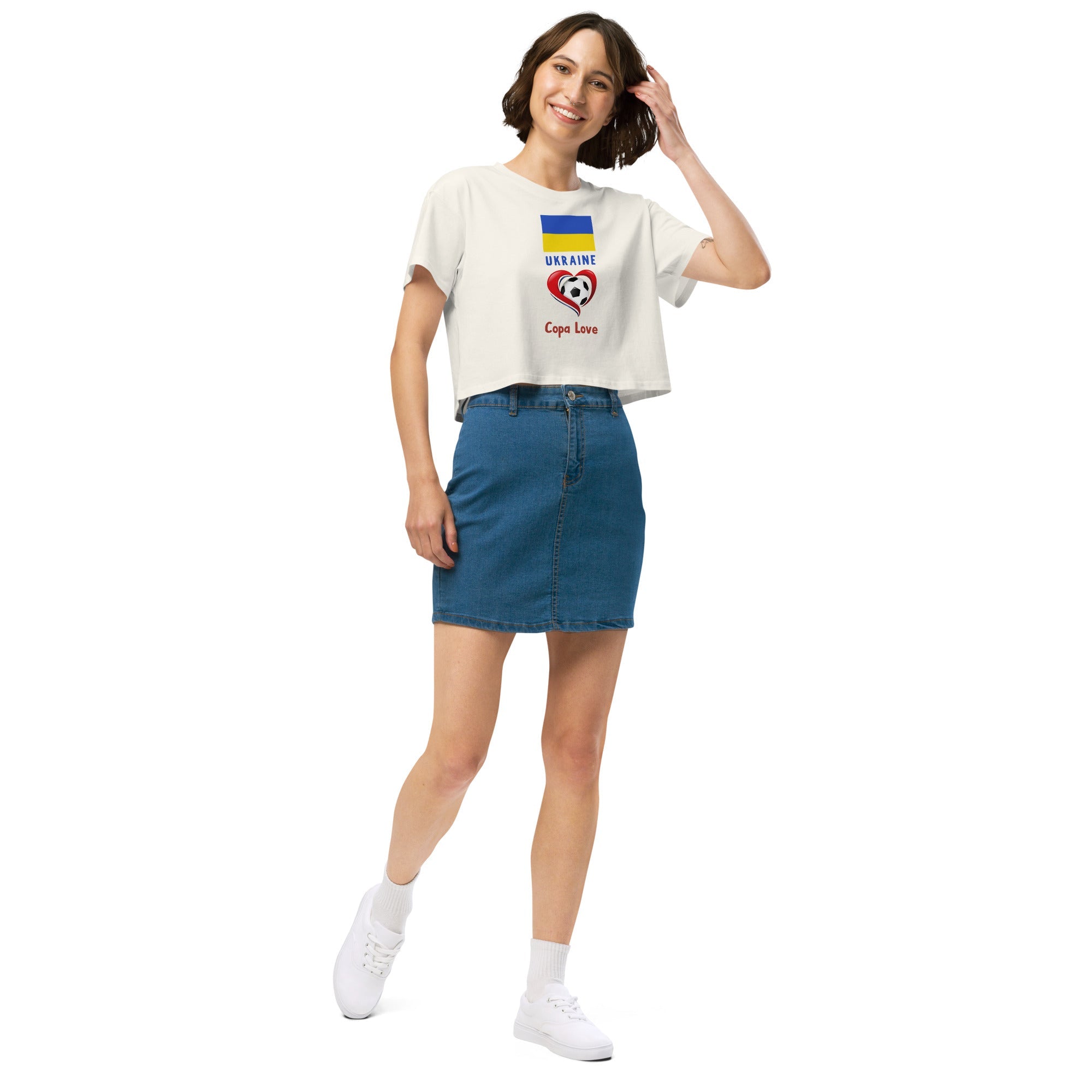 UKRAINE - Copa Love Women’s crop top