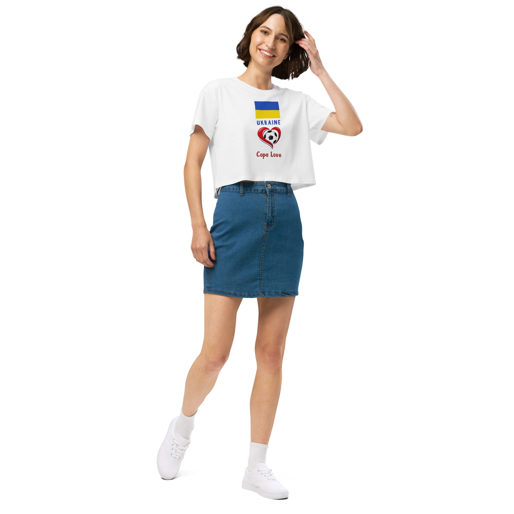 UKRAINE - Copa Love Women’s crop top